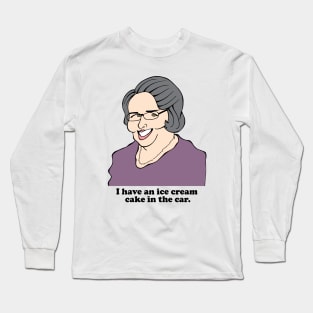 THE OFFICE SITCOM TV CHARACTER FAN ART Long Sleeve T-Shirt